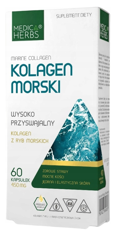 Medica Herbs Kolagen Morski – Wsparcie Skóry i Stawów